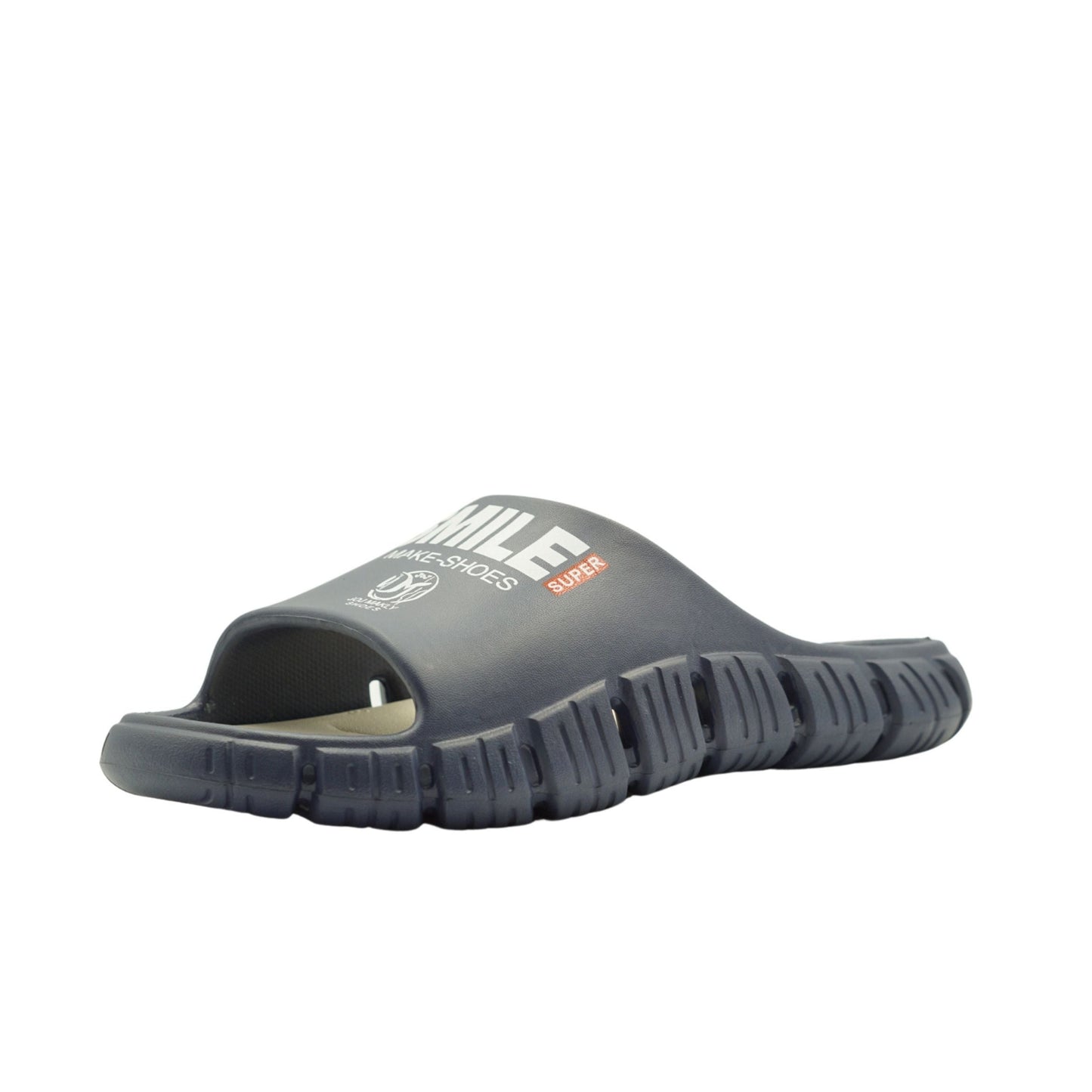 1298 Men’s Slipper with Arch Support Plantar Fasciitis Relief Sandals—Breathable Outdoor Walking Slides with Cushioned Insole | Anti-Slip Sole | Hook-and-Loop Strap | Casual Open-Toe Sandals for Summer & Daily Wear