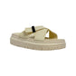 858-1 Men’s Footbed Sandals – Adjustable Double Strap Cork-Style Slides | Soft Arch Support Insole | Slip-Resistant Sole | Casual Walking Sandals for Summer, Travel & Daily Comfort