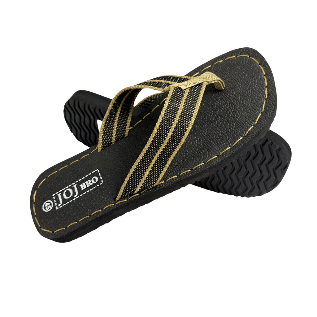j201 Makly Striped Thong Sandal Flip Flop case of 30
