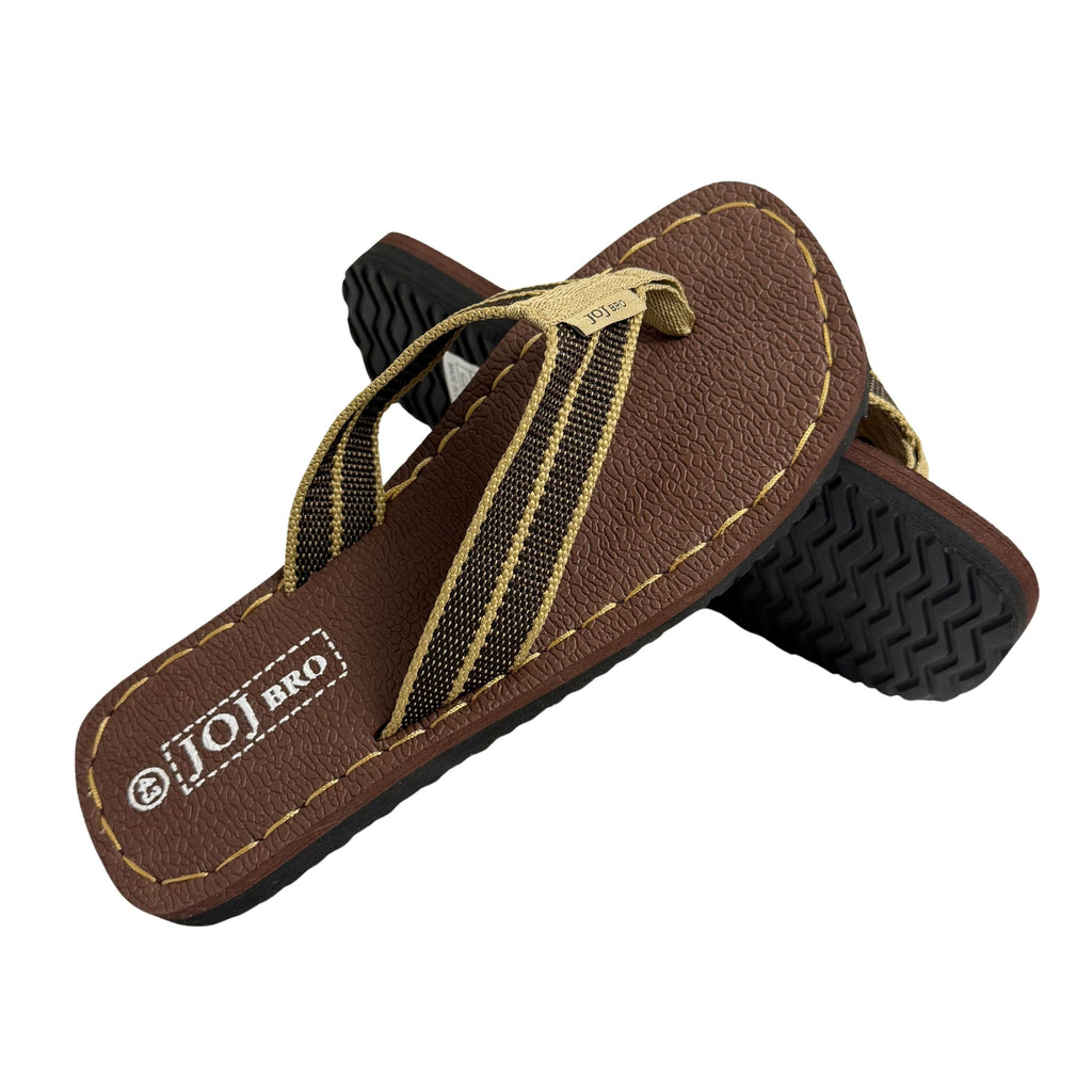 j201 Makly Striped Thong Sandal Flip Flop case of 30