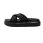 858-1 Men’s Footbed Sandals – Adjustable Double Strap Cork-Style Slides | Soft Arch Support Insole | Slip-Resistant Sole | Casual Walking Sandals for Summer, Travel & Daily Comfort