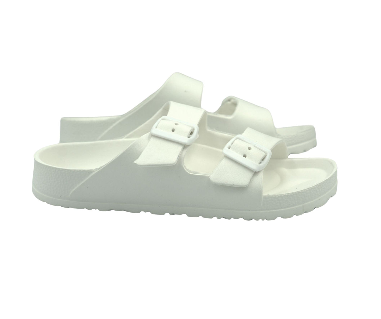 WOMEN'S Sandals, Arch Support Slides with Adjustable Buckle Straps