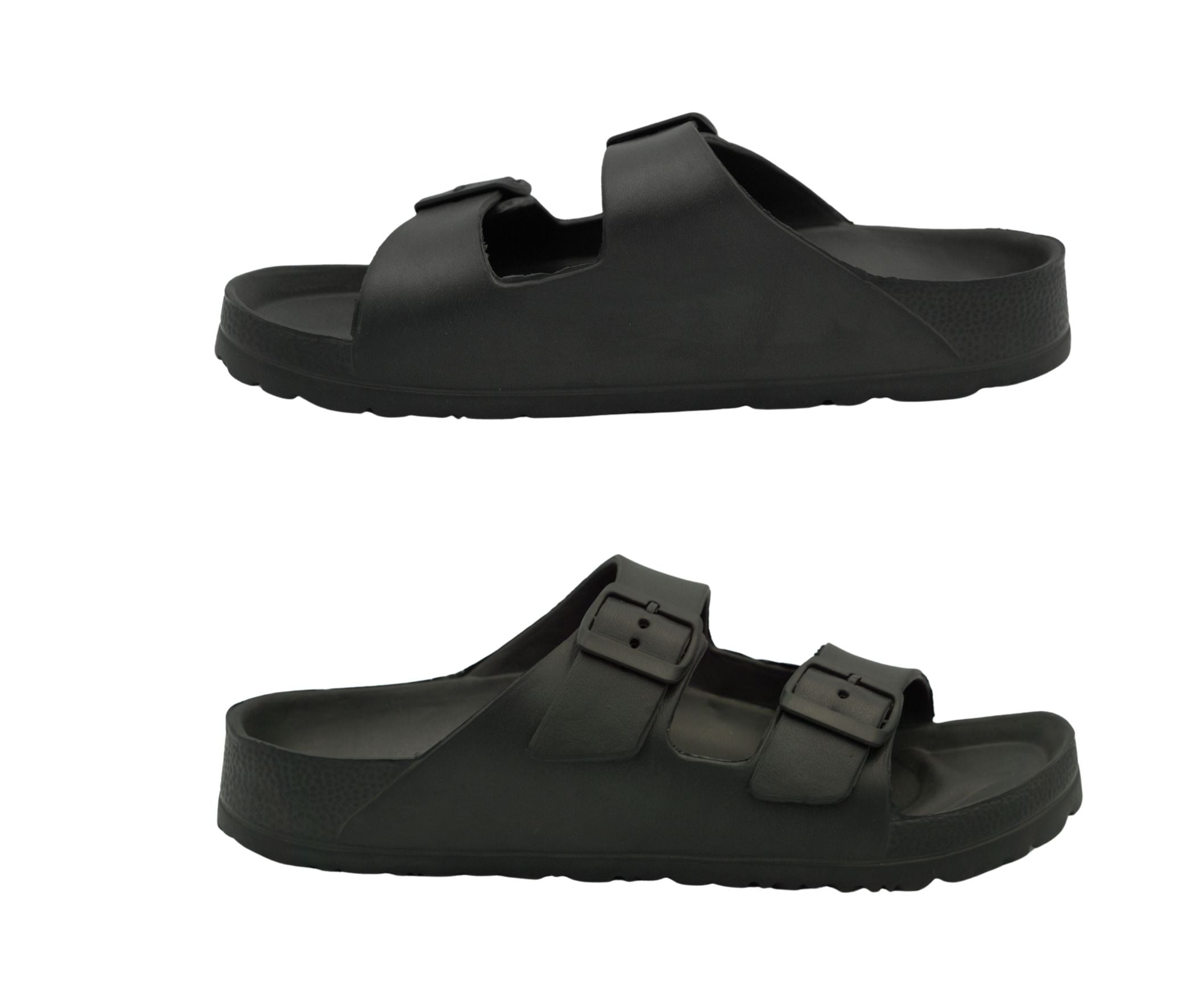 WOMEN'S Sandals, Arch Support Slides with Adjustable Buckle Straps TX101