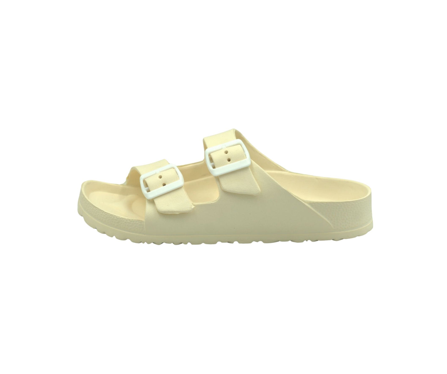WOMEN'S Sandals, Arch Support Slides with Adjustable Buckle Straps