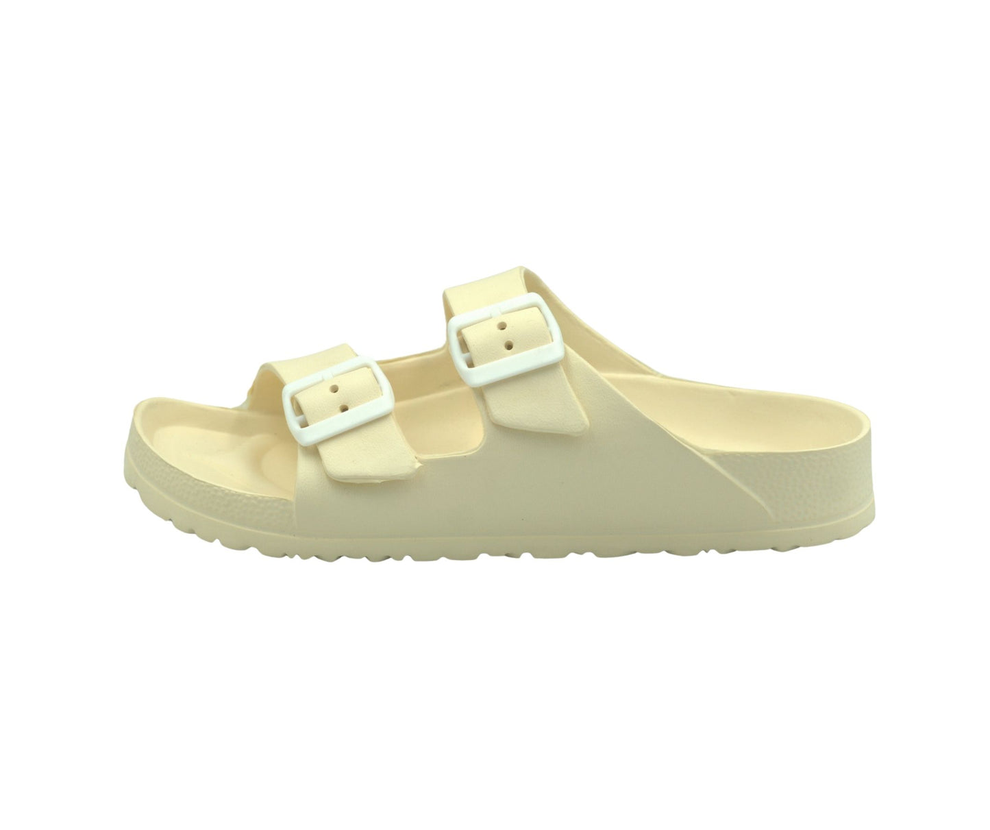 WOMEN'S Sandals, Arch Support Slides with Adjustable Buckle Straps