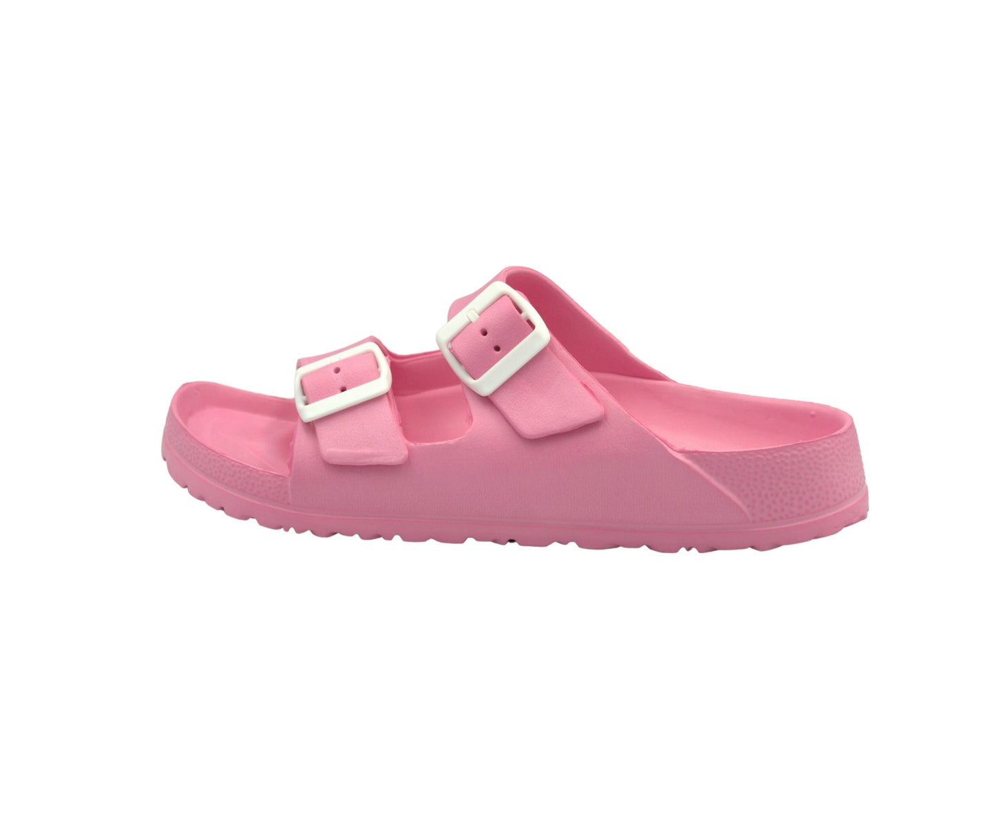 WOMEN'S Sandals, Arch Support Slides with Adjustable Buckle Straps