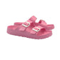 WOMEN'S Sandals, Arch Support Slides with Adjustable Buckle Straps