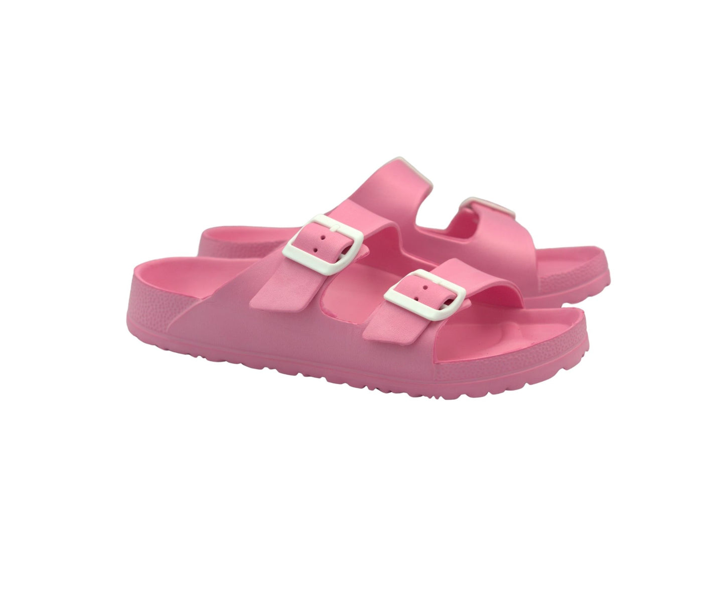 WOMEN'S Sandals, Arch Support Slides with Adjustable Buckle Straps