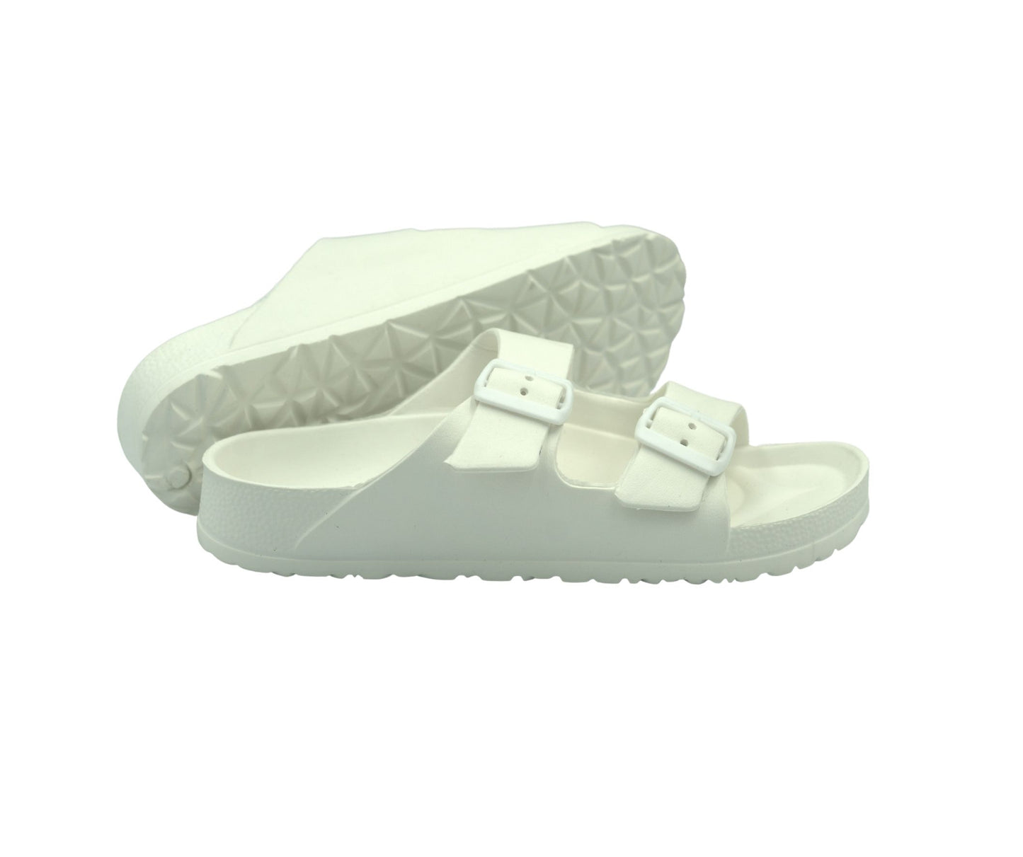 WOMEN'S Sandals, Arch Support Slides with Adjustable Buckle Straps