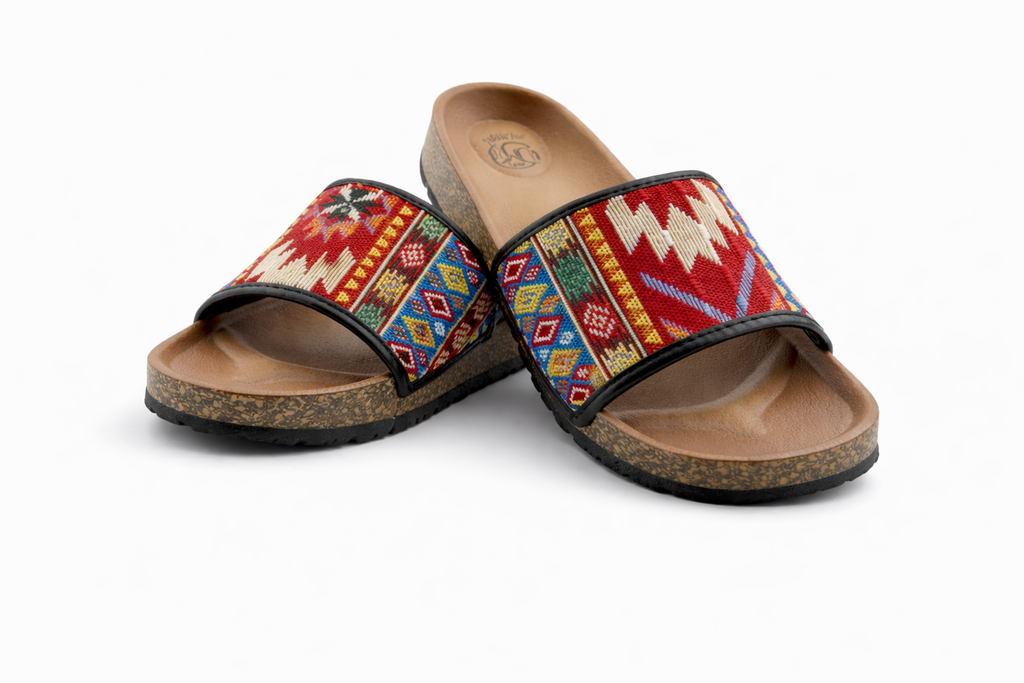 TX8829 Women’s Sandals – Comfortable Lightweight Slip-On Slides with Soft Footbed