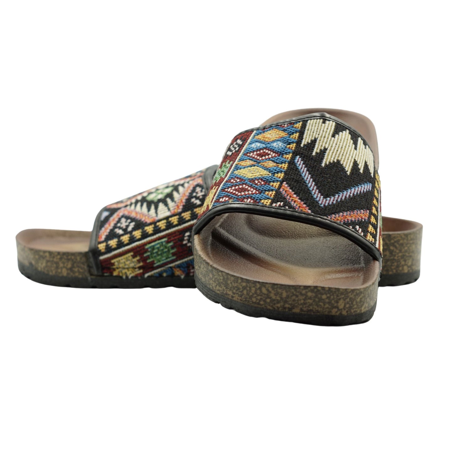 TX8829 Women’s Sandals – Comfortable Lightweight Slip-On Slides with Soft Footbed | Open Toe, Arch Support, Non-Slip Sole for Casual, Indoor, Outdoor, and Summer Wear