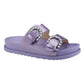 Belovely Women'S Double Buckle Slides - Sandals for Women - Waterproof and Quick-Drying - Perfect for Walking, Beach, and Swimming Flipflops