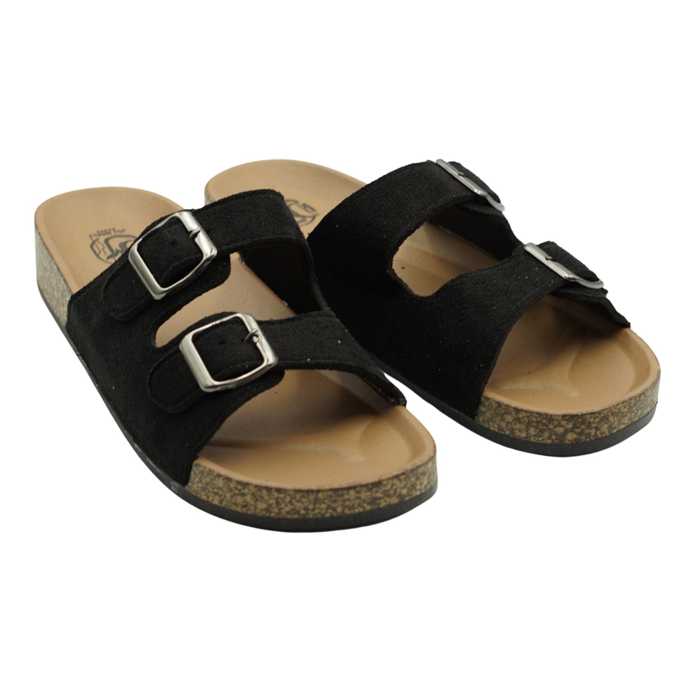 TX002 women’s  Footbed Sandals – Comfortable Slip-On Open Toe Slides