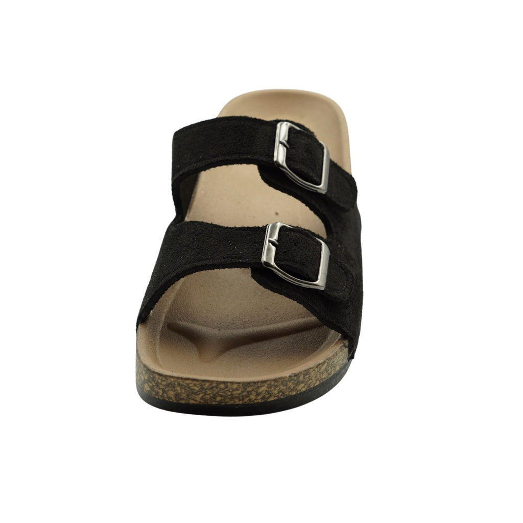 TX002 women’s  Footbed Sandals – Comfortable Slip-On Open Toe Slides