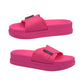 9022-3 Women’s Slide Sandals – Soft Cushioned, Lightweight Slip-On Slides | Non-Slip, Waterproof House Slippers for Shower, Beach, Indoor & Casual Outdoor Wear