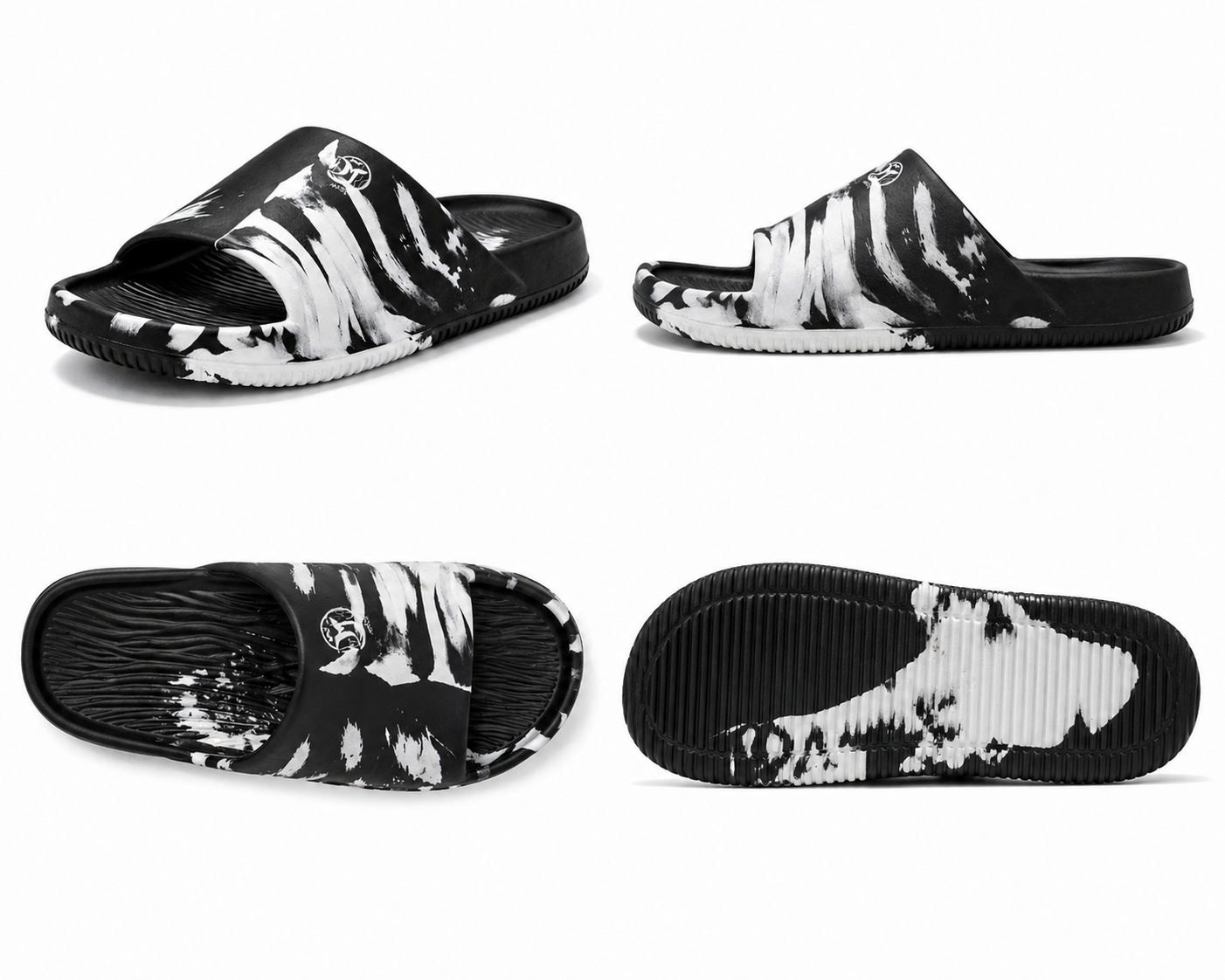 OPEN SIZING Soft Cushion Slip-On Sandals with Thick Sole | Lightweight, Waterproof