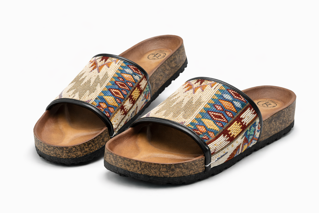 TX8829 Women’s Sandals – Comfortable Lightweight Slip-On Slides with Soft Footbed