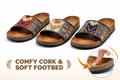 TX8829 Women’s Sandals – Comfortable Lightweight Slip-On Slides with Soft Footbed
