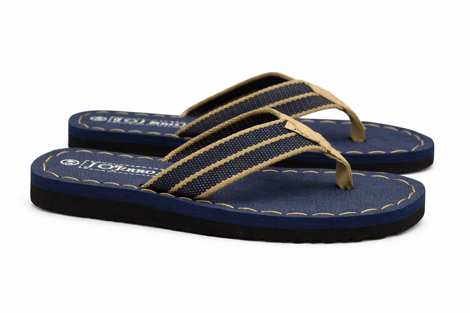 j201 Makly Striped Thong Sandal Flip Flop case of 30
