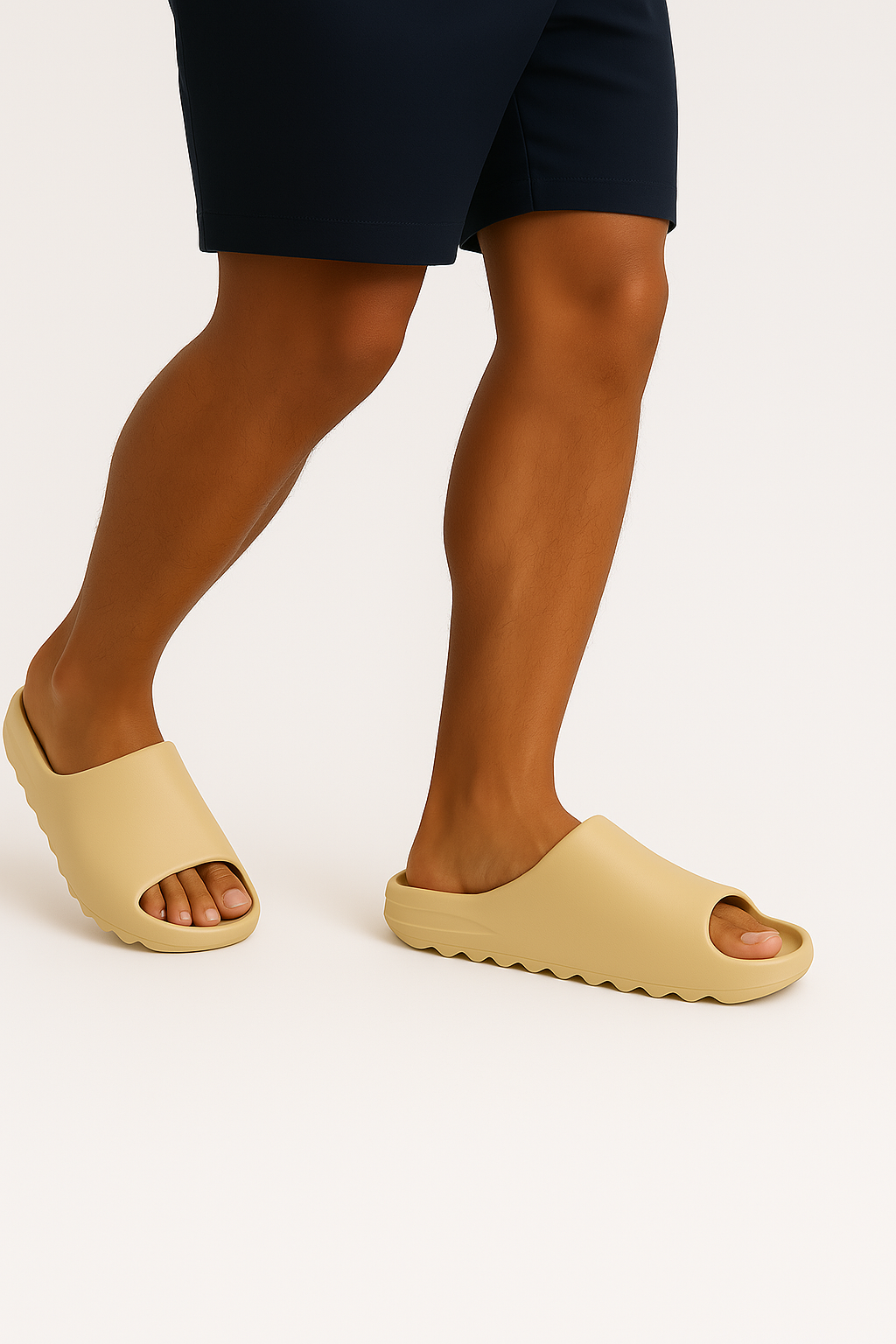 CASE OF 24 4 COLORS 5 SIZES Men’s Comfort Slide Sandals – Soft Cushion | Anti-Slip | Waterproof & Quick Dry
