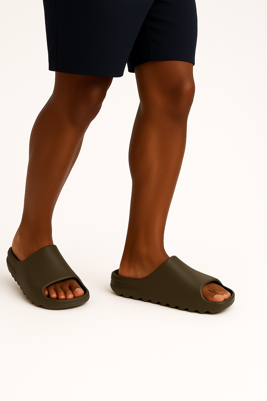 CASE OF 24 4 COLORS 5 SIZES Men’s Comfort Slide Sandals – Soft Cushion | Anti-Slip | Waterproof & Quick Dry