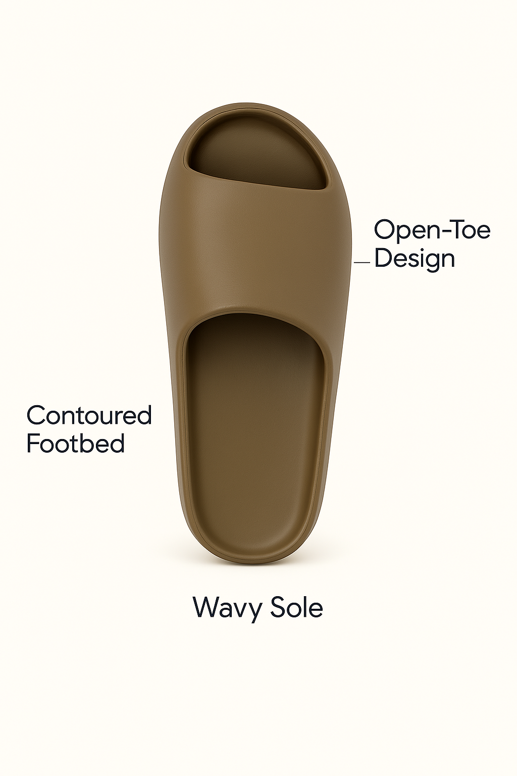 CASE OF 24 4 COLORS 5 SIZES Men’s Comfort Slide Sandals – Soft Cushion | Anti-Slip | Waterproof & Quick Dry