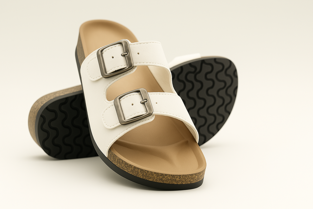 PACK OF 30 PAIRS WHOLESALE BULK 6-9 SIZE women’s  Footbed Sandals waterproof