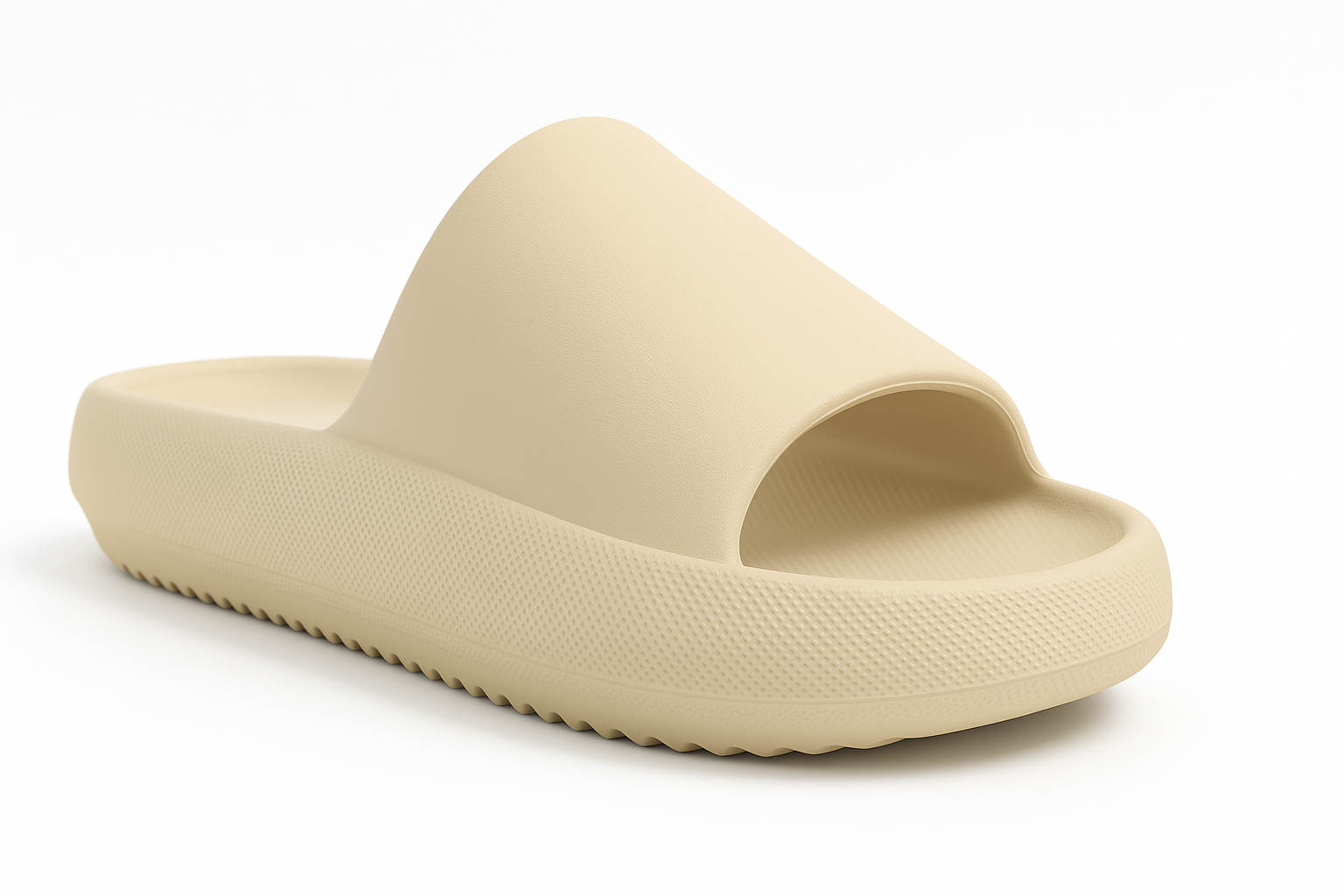 MAKLY Men’s Cushion Slide Sandals – Cloud