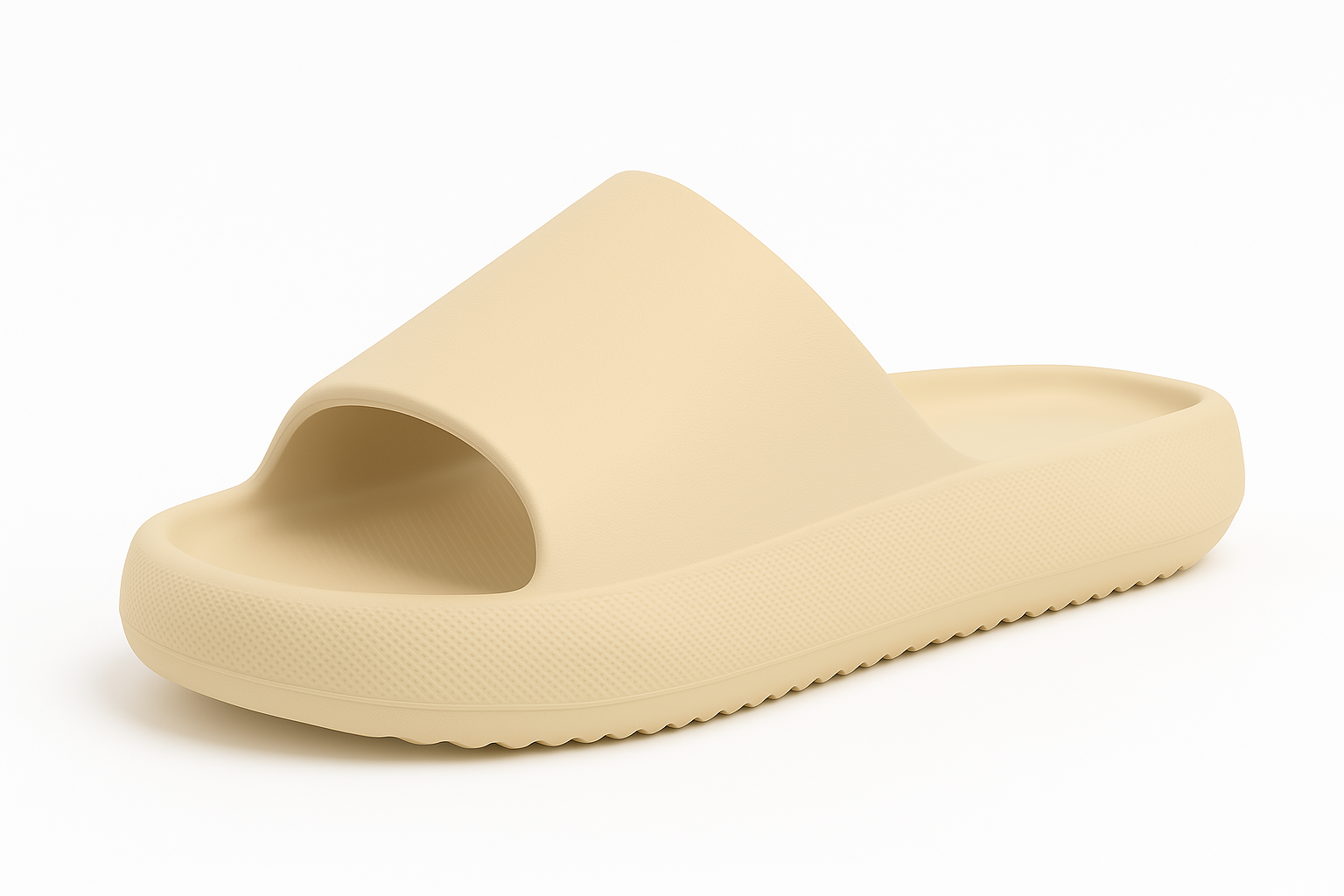 MAKLY Men’s Cushion Slide Sandals – Cloud