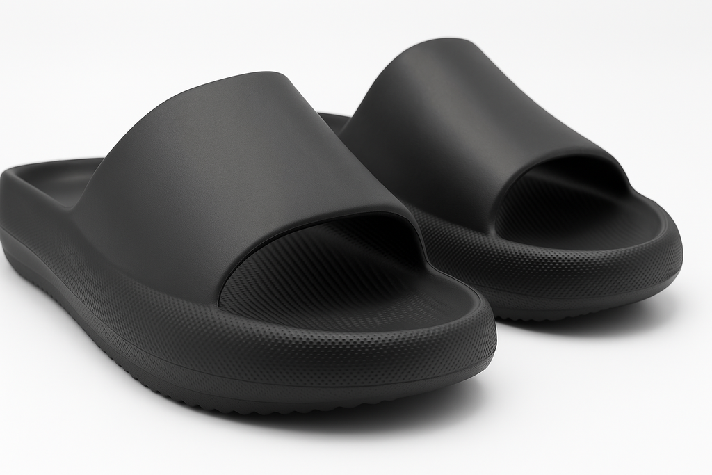 MAKLY Men’s Cushion Slide Sandals – Cloud