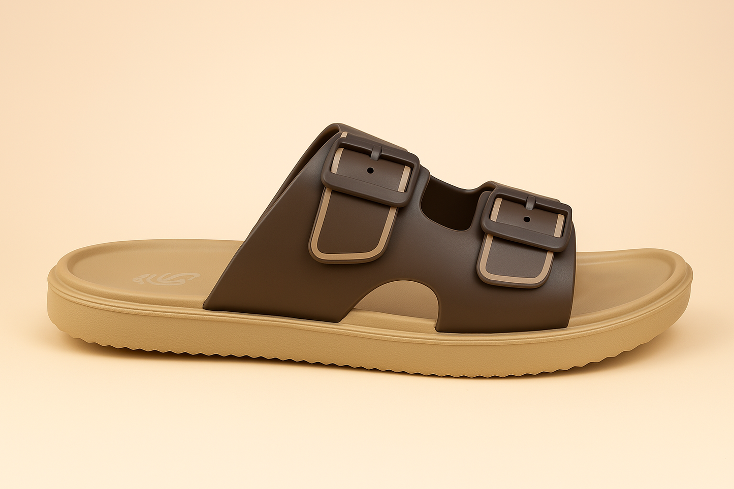 Men’s Footbed Slide Sandals – Arch Support, Cushioned Comfort, Lightweight & Non‑Slip for Indoor/Outdoor Wear