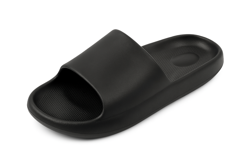 MAKLY Men’s Cushion Slide Sandals – Cloud