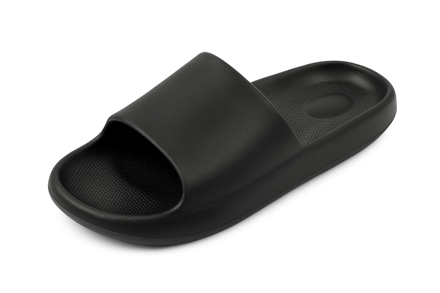 MAKLY Men’s Cushion Slide Sandals – Cloud
