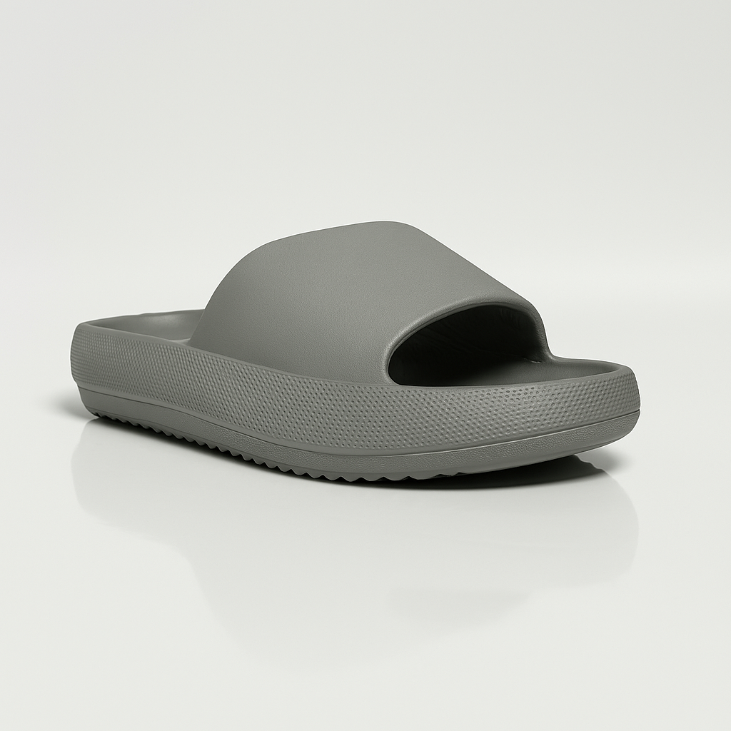 MAKLY Men’s Cushion Slide Sandals – Cloud