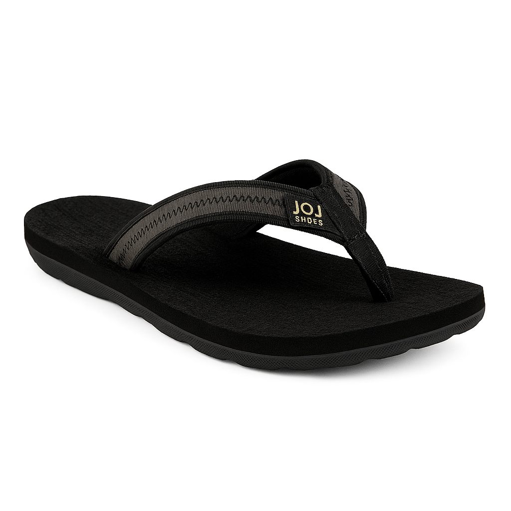 J202 Men’s Arch Support Flip Flops – Comfortable Sandals with Soft Cushion Footbed | Lightweight, Non-Slip, Shock-Absorbing EVA Flip Flops for Beach, Shower & Everyday Wear