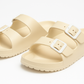 WOMEN'S Sandals, Arch Support Slides with Adjustable Buckle Straps
