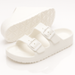 WOMEN'S Sandals, Arch Support Slides with Adjustable Buckle Straps