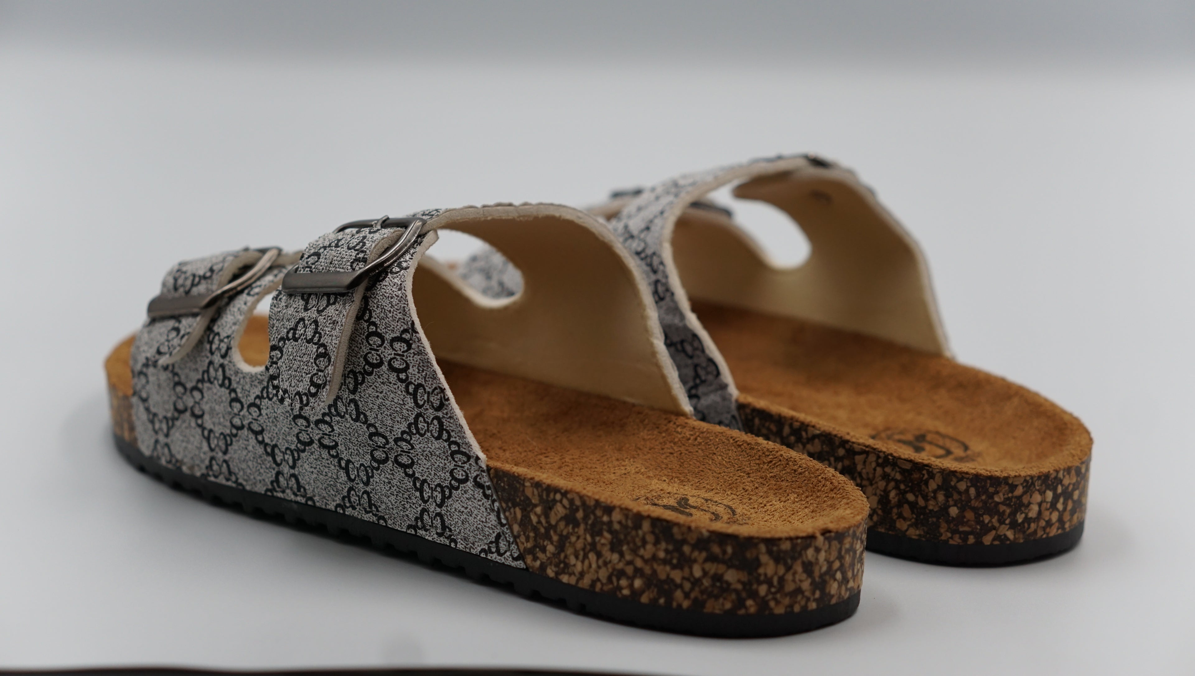 TX3300 women's  Footbed Sandals – Comfortable Slip-On Slides with Arch Support