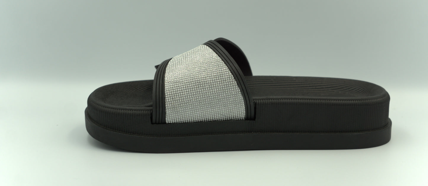 9022-1 Women’s Slide Sandals – Soft EVA Slip-On Slippers | Lightweight, Non-Slip, Waterproof Shower & House Slides for Bathroom, Beach, Gym, Travel & Everyday Comfort