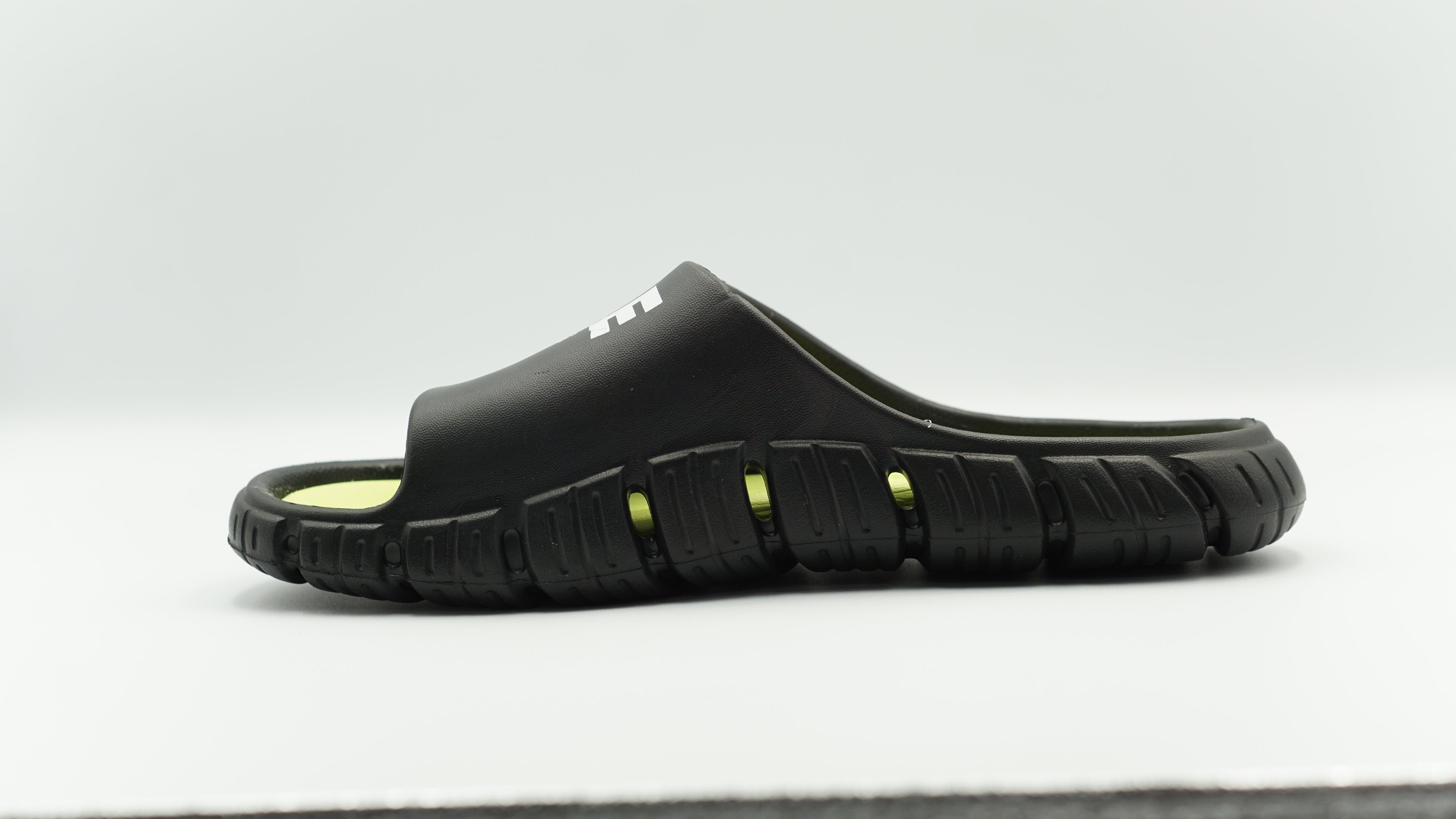 1298 Men’s Slipper with Arch Support Plantar Fasciitis Relief Sandals—Breathable Outdoor Walking Slides with Cushioned Insole | Anti-Slip Sole