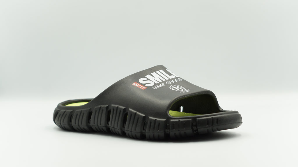 1298 Men’s Slipper with Arch Support Plantar Fasciitis Relief Sandals—Breathable Outdoor Walking Slides with Cushioned Insole | Anti-Slip Sole