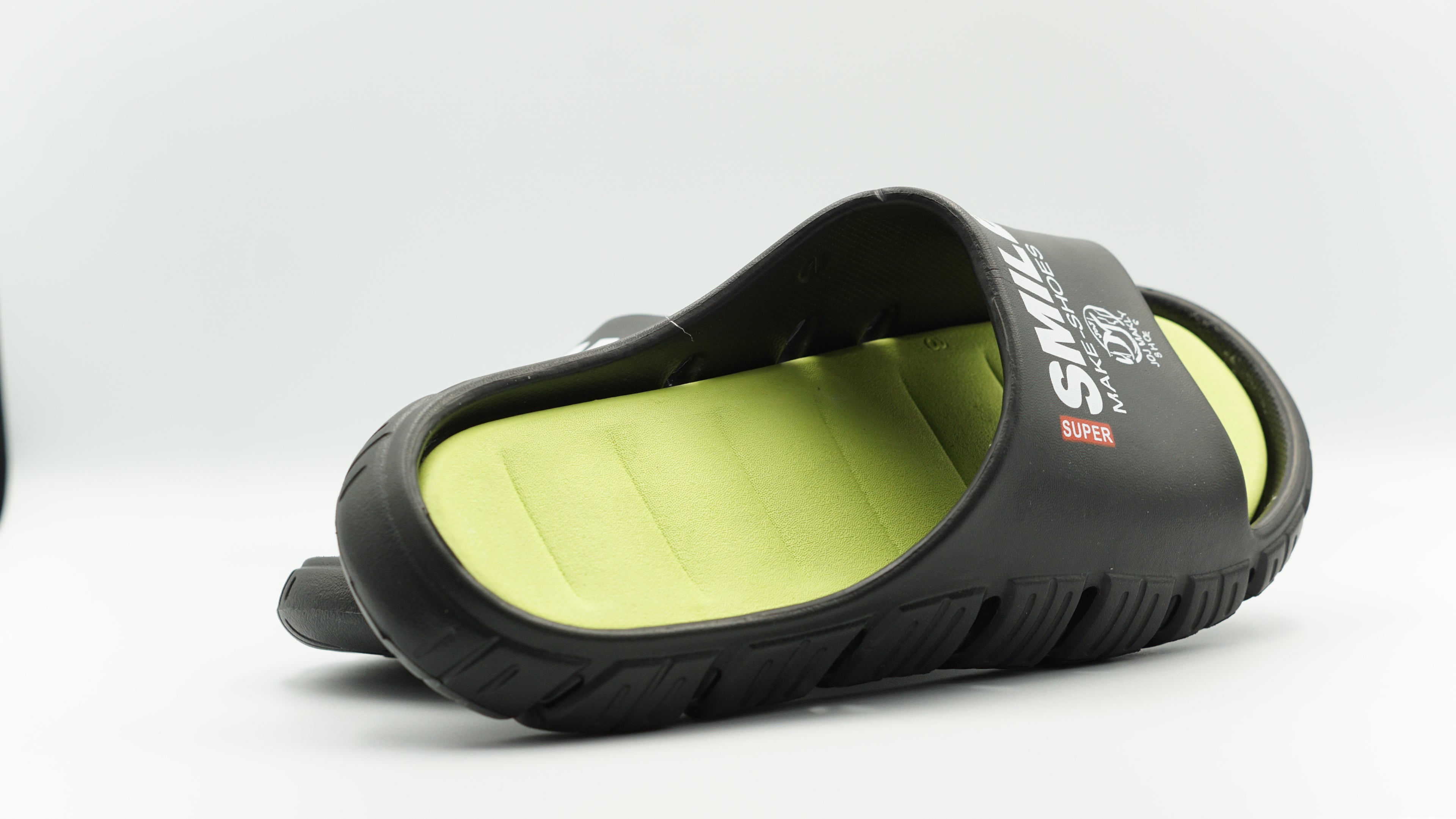 1298 Men’s Slipper with Arch Support Plantar Fasciitis Relief Sandals—Breathable Outdoor Walking Slides with Cushioned Insole | Anti-Slip Sole