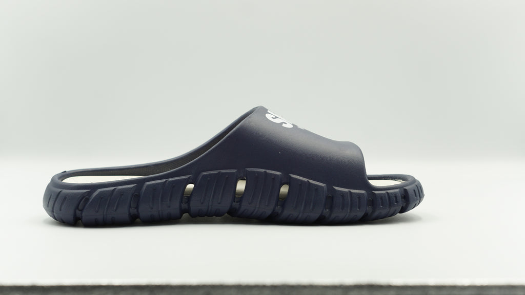 1298 Men’s Slipper with Arch Support Plantar Fasciitis Relief Sandals—Breathable Outdoor Walking Slides with Cushioned Insole | Anti-Slip Sole