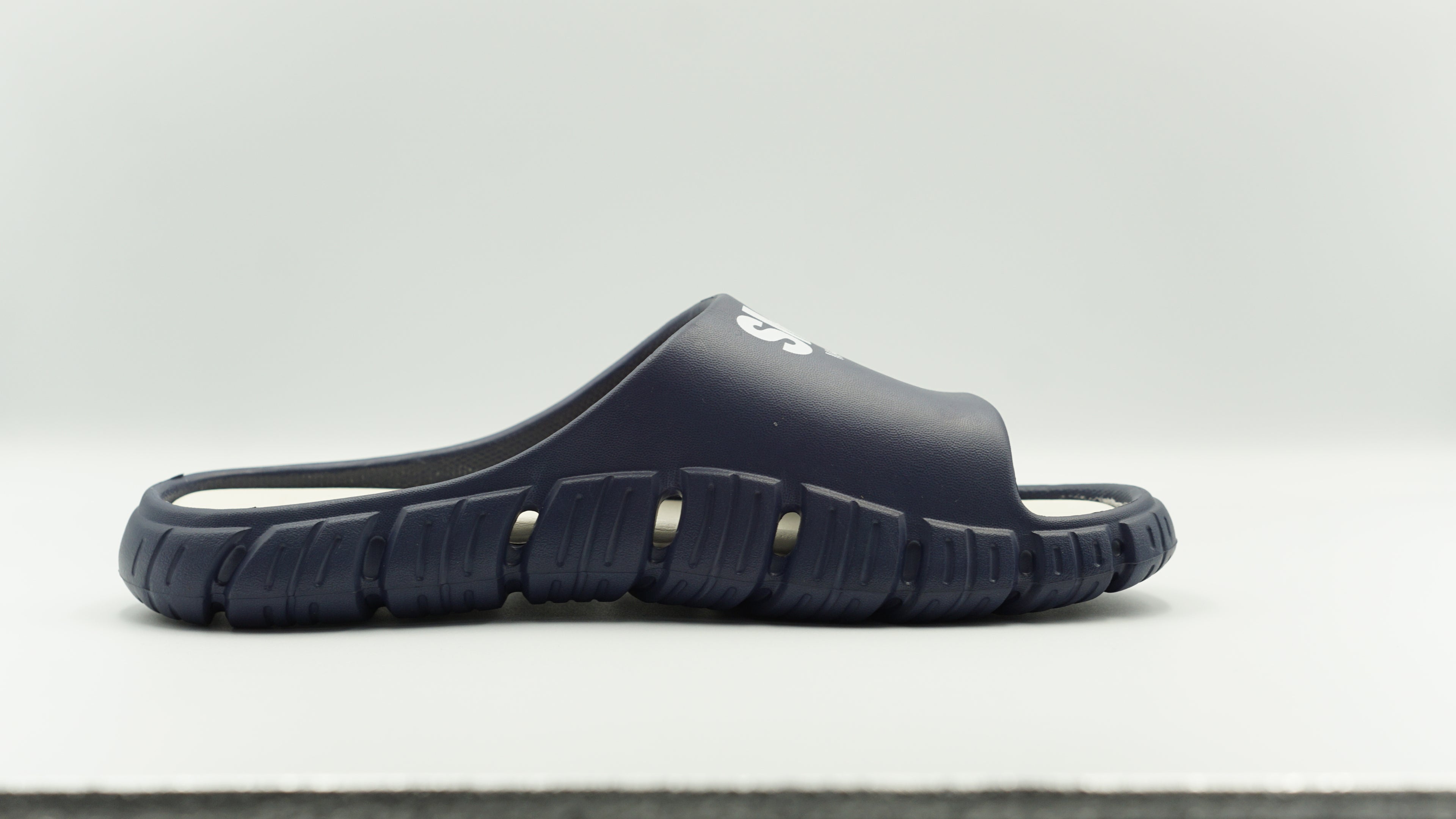 1298 Men’s Slipper with Arch Support Plantar Fasciitis Relief Sandals—Breathable Outdoor Walking Slides with Cushioned Insole | Anti-Slip Sole