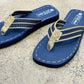 j201 Makly Striped Thong Sandal Flip Flop