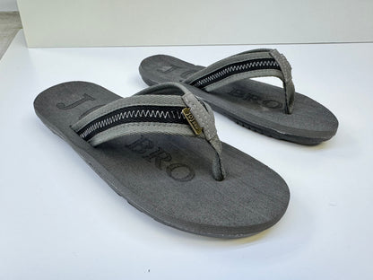 J202 Men’s Arch Support Flip Flops – Comfortable Sandals with Soft Cushion Footbed | Lightweight, Non-Slip, Shock-Absorbing EVA Flip Flops for Beach, Shower & Everyday Wear
