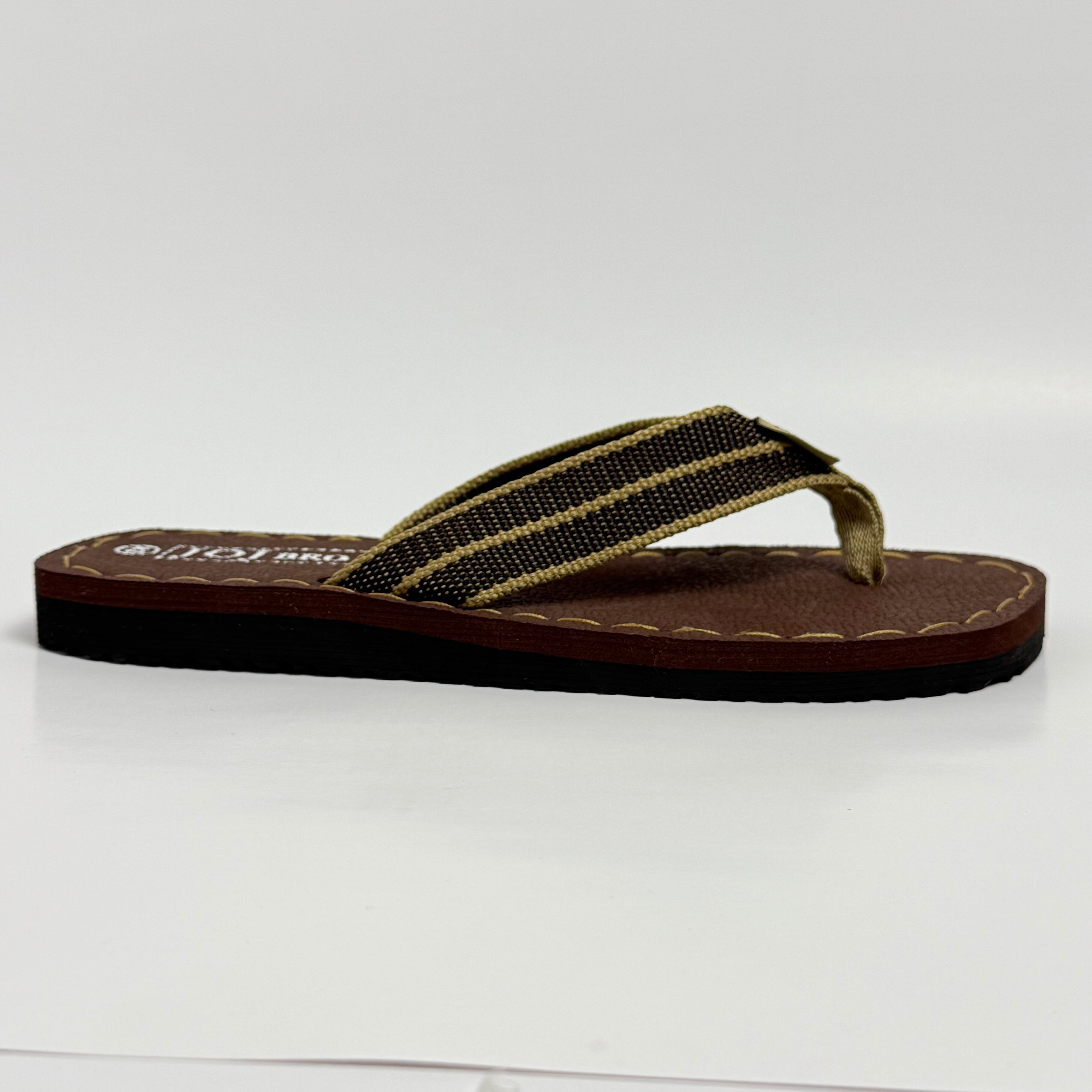 j201 Makly Striped Thong Sandal Flip Flop case of 30