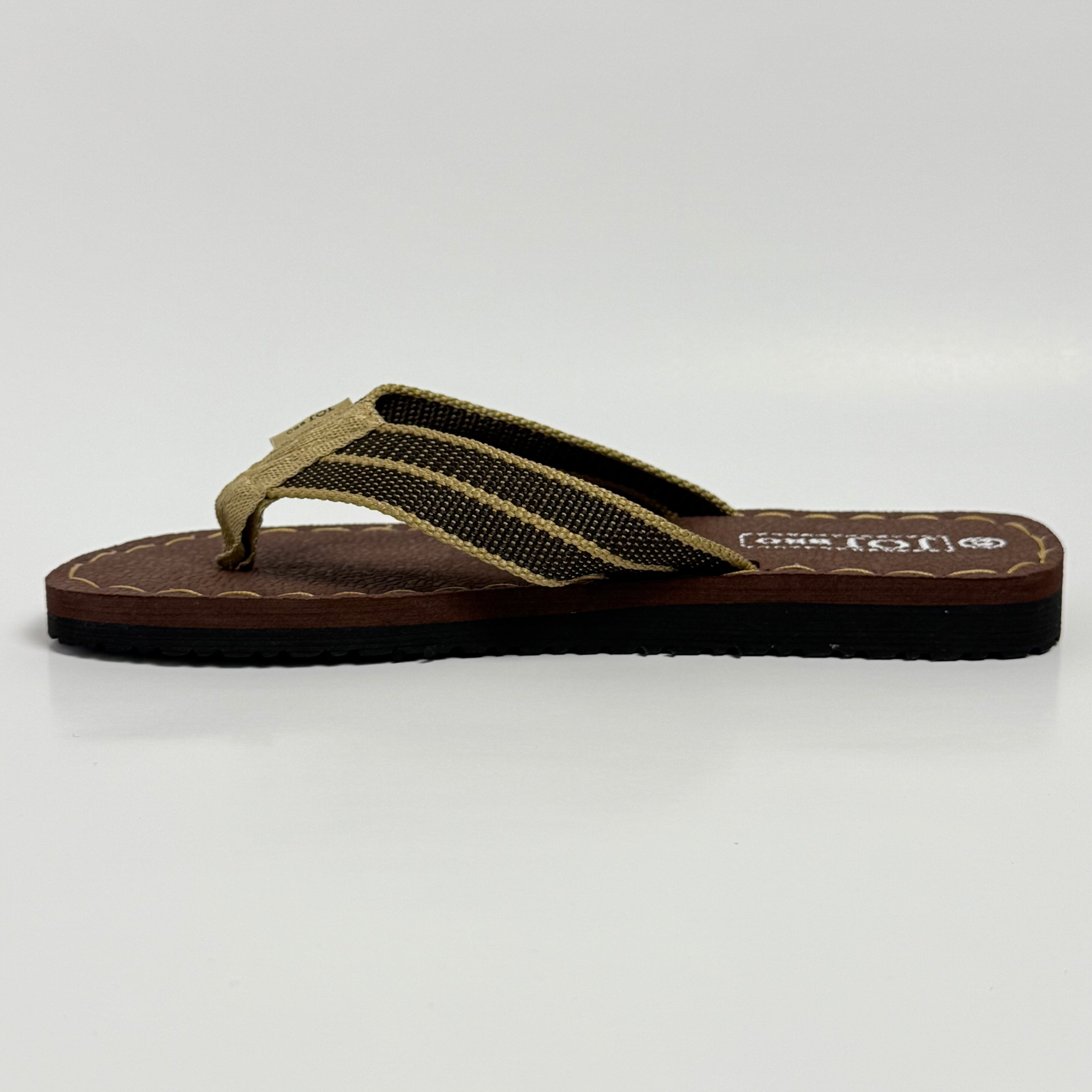 j201 Makly Striped Thong Sandal Flip Flop case of 30