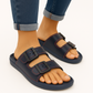 Men’s Footbed Slide Sandals – Arch Support, Cushioned Comfort, Lightweight & Non‑Slip for Indoor/Outdoor Wear