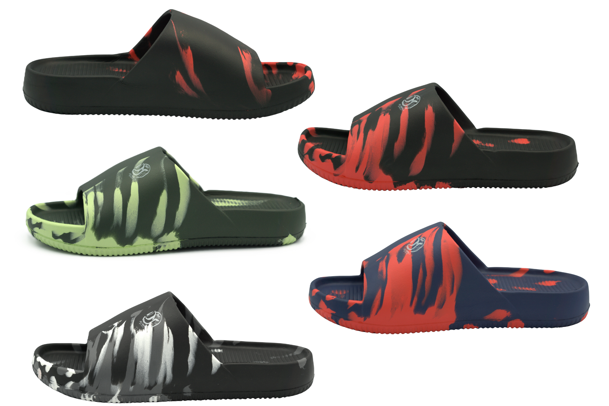 TX104 Slides for Men – Soft Cushion Slip-On Sandals with Thick Sole | Lightweight, Waterproof